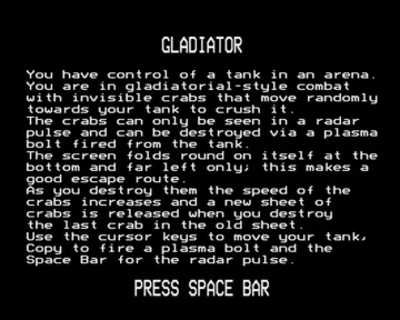 Gladiator (19xx)(-)[GLADIAT] screen shot title